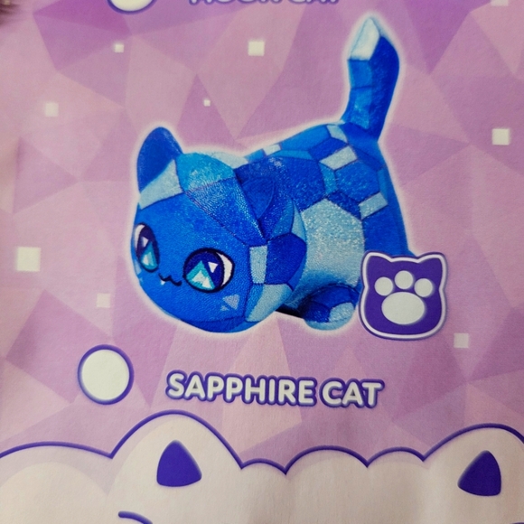 Aphmau Meemeows-Sapphire Cat and Mini Figurine - Picture 4 of 4